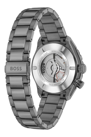 Reloj automático de acero - Plateado
