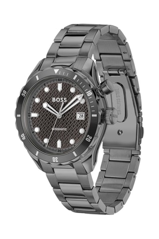 Reloj automático de acero - Plateado