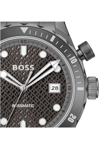 Reloj automático de acero - Plateado