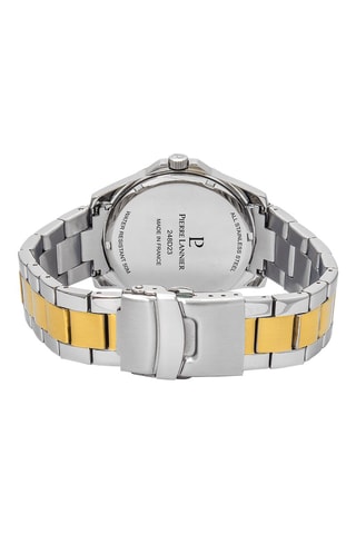 Reloj de cuarzo de acero - Plateado y dorado