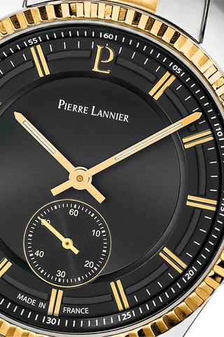 Reloj de cuarzo de acero - Plateado y dorado