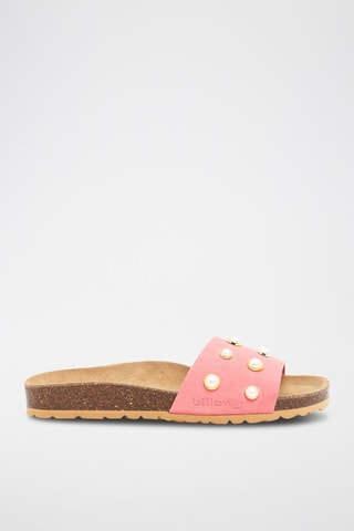 Mules em nobuck - Rosa