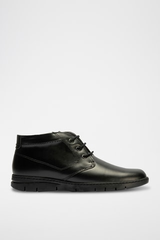 Boots em couro - Preto