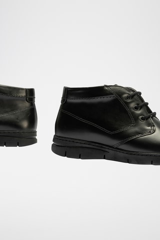 Boots em couro - Preto