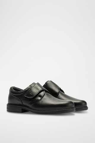 Derbies em couro - Preto