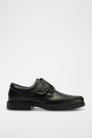 Derbies em couro - Preto