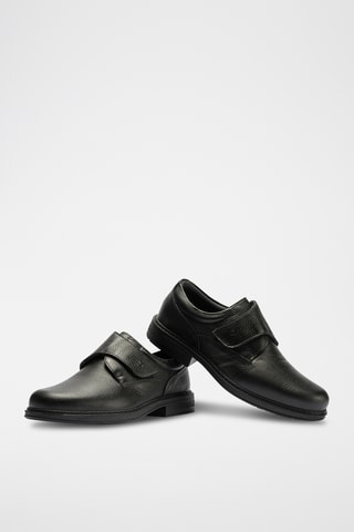 Derbies em couro - Preto