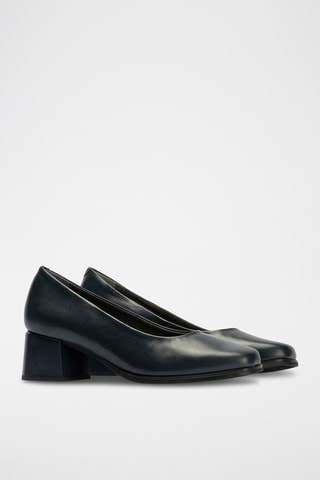 Sapatos de salto em couro - Bege
