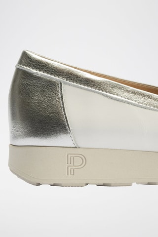Mocassins em couro nappa - Branco - Branco