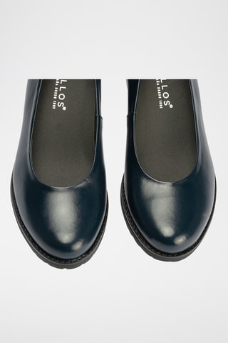 Sapatos de salto em couro - Bege