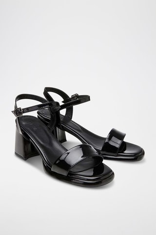 Sandali con tacco - Nero