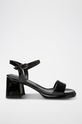 Sandali con tacco - Nero
