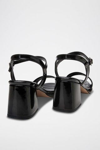 Sandali con tacco - Nero
