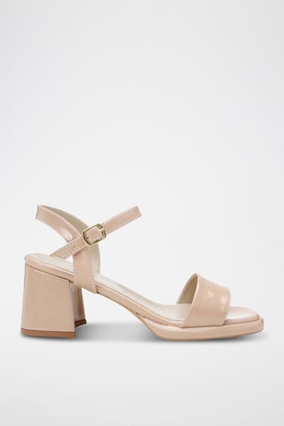 Sandali con tacco - Beige