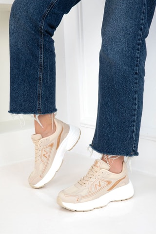 Sneakers platform - Beige