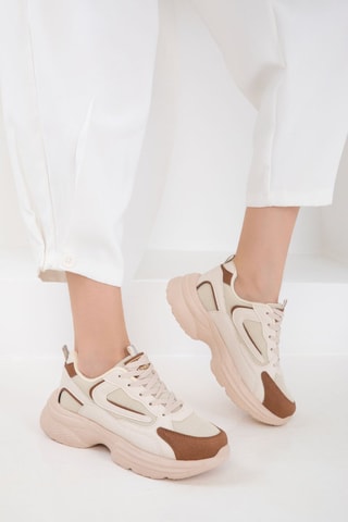 Sneakers platform - Beige