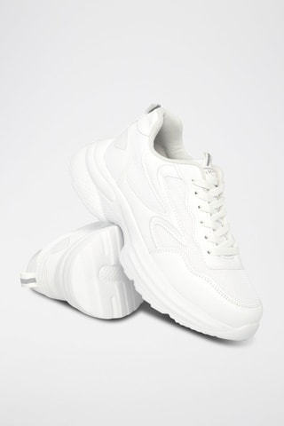 Sneakers platform - Bianco