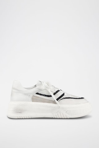 Sneakers in pelle - Bianco