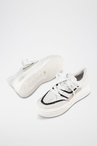 Sneakers in pelle - Bianco