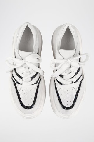 Sneakers in pelle - Bianco