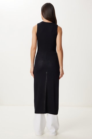 Gilet lungo - Nero