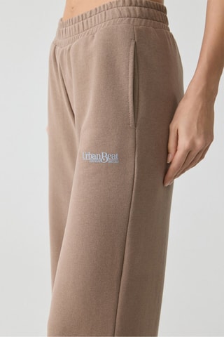Pantaloni wide legs - Taupe