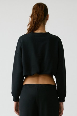 Pantaloni wide legs - Nero