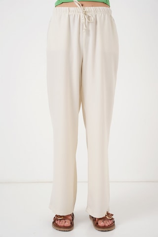 Pantaloni in lino - Ecrù
