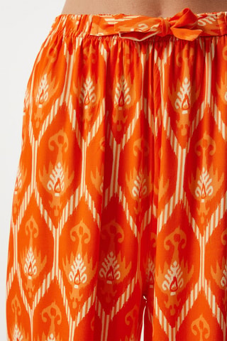 Pantaloni palazzo - Arancione