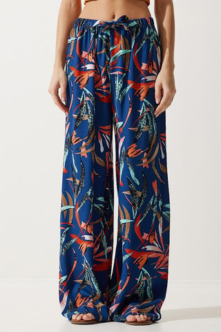 Pantaloni palazzo - Navy