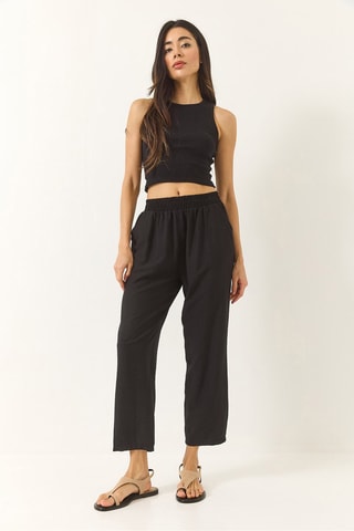 Pantaloni slim - Nero