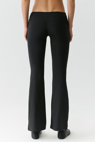 Pantaloni flare - Nero