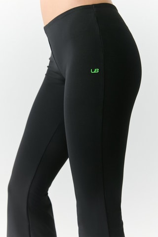 Pantaloni flare - Nero