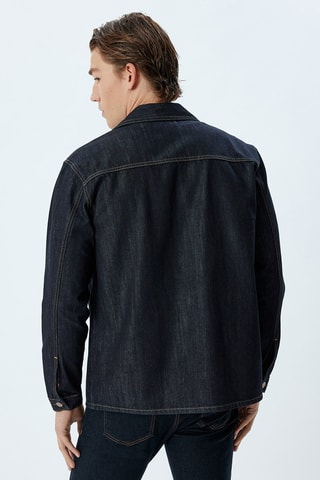 Giacca in jeans - Indaco