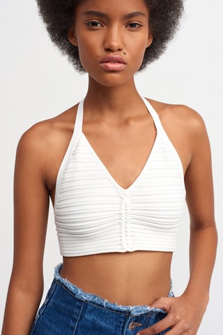 Crop top - Ecrù