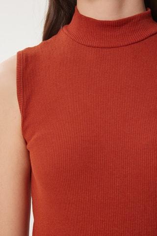 Top - Rosso mattone