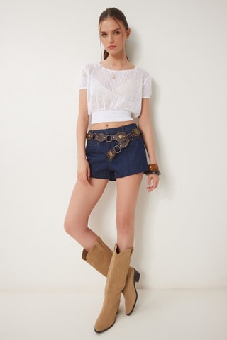 Crop top - Bianco