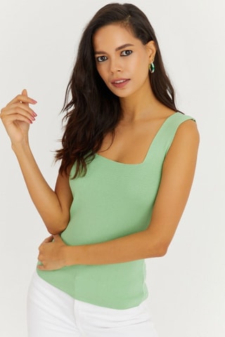 Top - Verde chiaro
