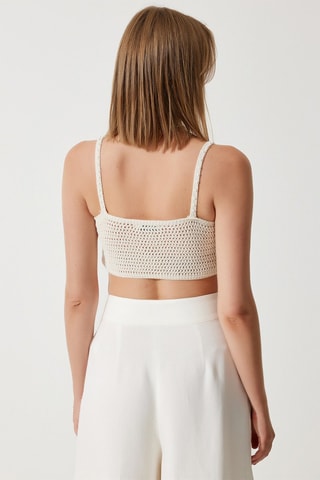 Crop top - Beige