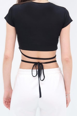 Crop top - Nero