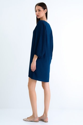Abito taglio dritto - Navy