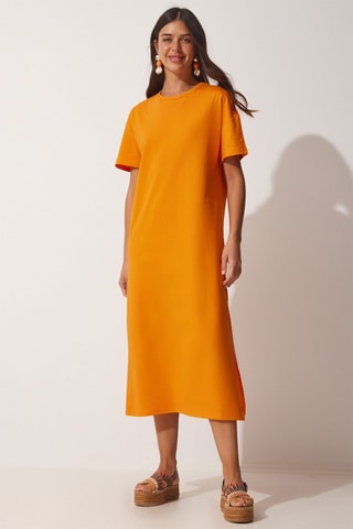 Abito t-shirt - Arancione