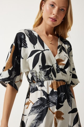 Robe midi - Ecru