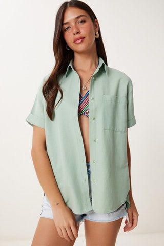 Camicia - Verde acqua