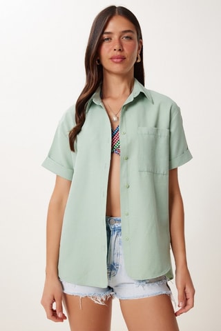 Camicia - Verde acqua
