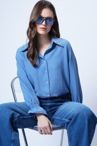Camicia - Indaco
