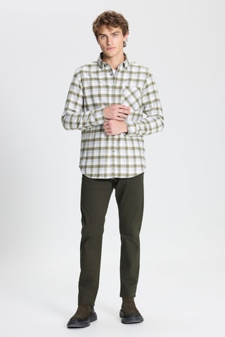 Camicia slim - Kaki