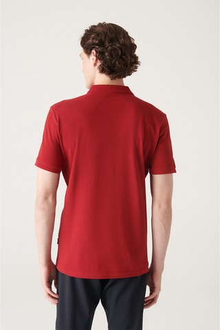 Polo regular - Bordeaux