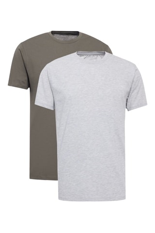 2 t-shirt slim - Grigio