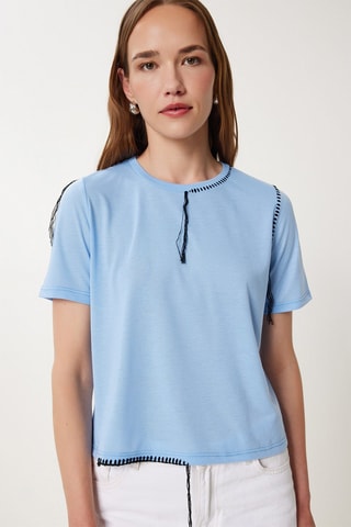 T-shirt - Celeste